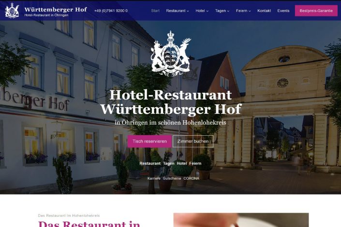 Hotel-Restaurant Württemberger Hof 